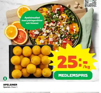 Coop Daglivs Apelsiner erbjuda