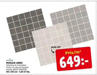 Jem&Fix Mosaik ares erbjuda