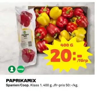 Coop Daglivs Paprikamix erbjuda