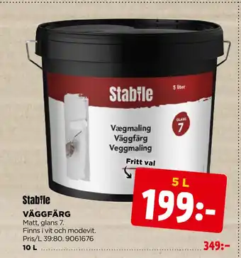 Jem&Fix Väggfärg erbjuda