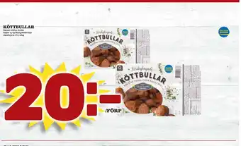 Nya Pulsen Köttbullar erbjuda