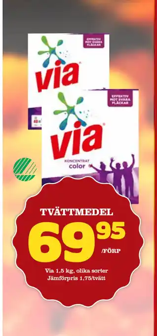 Nya Pulsen Tvättmedel erbjuda