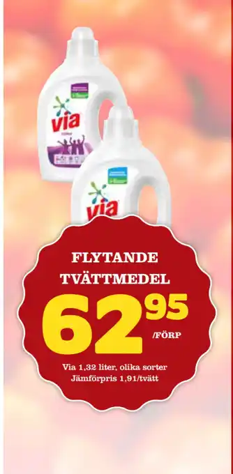 Nelins Flytande tvättmedel erbjuda