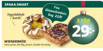 Tempo Wienerbröd erbjuda