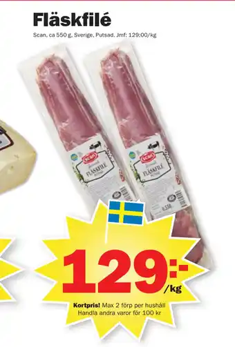 Pekås Fläskfilé erbjuda
