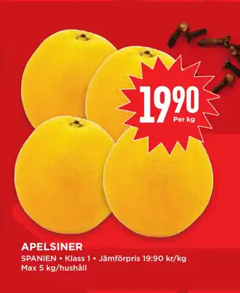 Willys Hemma Apelsiner erbjuda