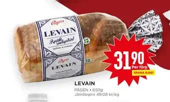 Willys Levain erbjuda