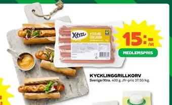 Kycklinggrillkorv
