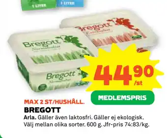 Stora Coop Bregott erbjuda