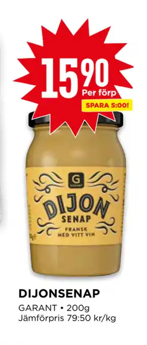 Willys Dijonsenap erbjuda