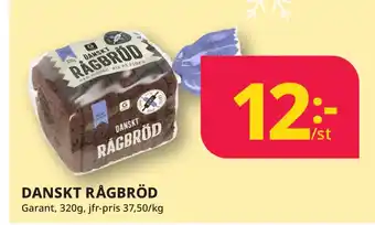 Tempo Danskt rågbröd erbjuda