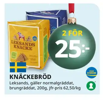 Tempo Knäckebröd erbjuda