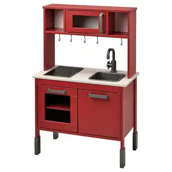 IKEA Duktig leksakskök, röd, 72x40x109 cm erbjuda