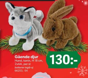 DollarStore Gående djur erbjuda