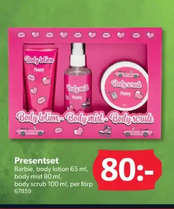 DollarStore Dubbeldusch presentförpackning erbjuda