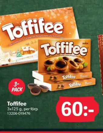 DollarStore Toffifee chokladask erbjuda