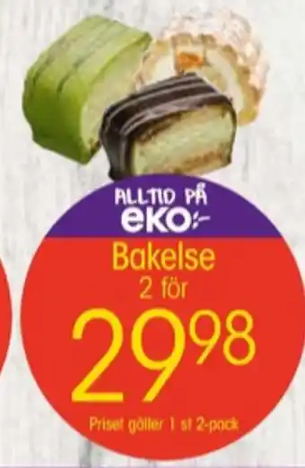 EKO Eko butiksbakat kaffebröd erbjuda