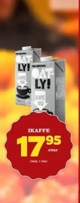 Matdax Oatly ikaffe havredryck erbjuda