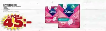 Matdax Libresse bindor erbjuda
