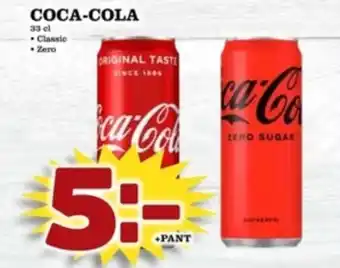 Matdax Coca cola läskedryck erbjuda