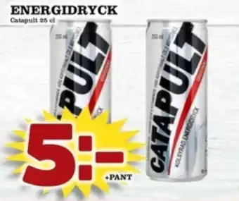 Matdax Catapult energidryck erbjuda