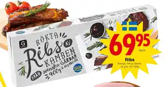 Matöppet Garant spareribs erbjuda