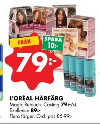 ÖoB Magic retouch hårfärg erbjuda