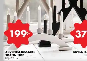 ÖoB Exotic adventsljusstake erbjuda