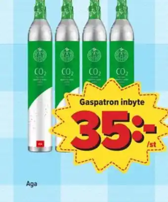 Östenssons Aga kolsyrepatron erbjuda