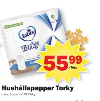 Pekås Torky hushållspapper erbjuda