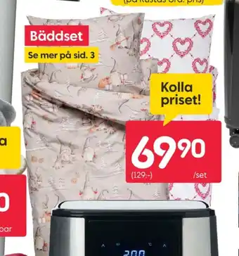 Rusta Bäddset erbjuda