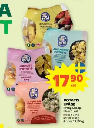Stora Coop Coop potatis erbjuda
