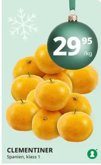 Tempo Nature choise clementiner erbjuda
