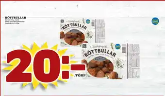 MatArket Köttbullar erbjuda
