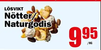 Nötter/ naturgodis