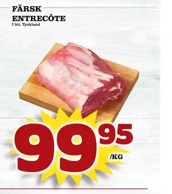 Matdax Färsk entrecôte erbjuda