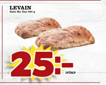 Matdax Levain erbjuda