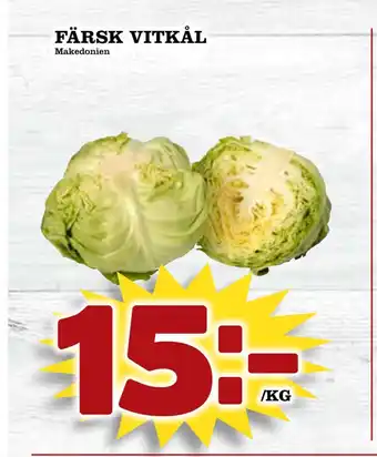 Färsk vitkål