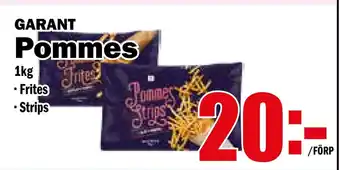 Matdax Pommes erbjuda