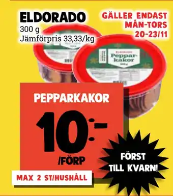 MatArket Pepparkakor erbjuda