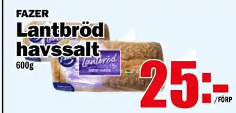 Matdax Lantbröd havssalt erbjuda