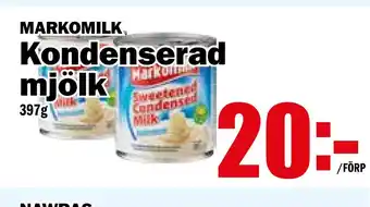 Matdax Kondenserad mjölk erbjuda