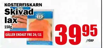 Matdax Skivad lax erbjuda