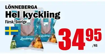 Matdax Hel kyckling erbjuda