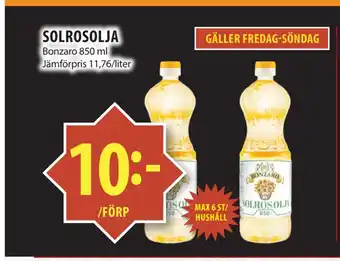 Matvärlden Tensta Solrosolja erbjuda