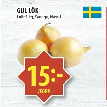 Matvärlden Tensta Gul lök erbjuda