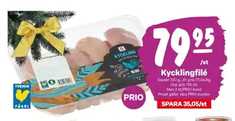 Kycklingfilé