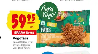 minmatbutik Vegofärs erbjuda