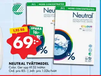 ÖoB Neutral tvättmedel erbjuda