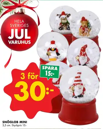 ÖoB Snöglob mini erbjuda